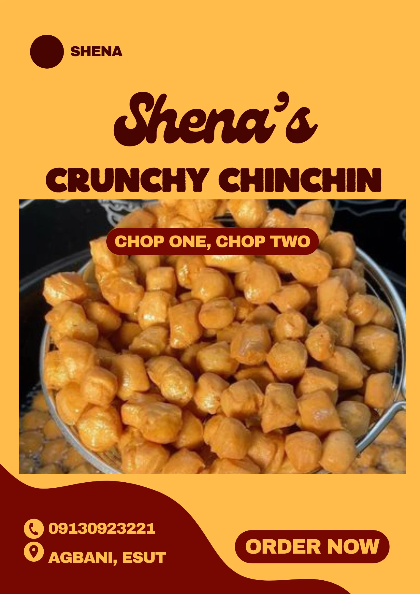 Shena's Crunchy Chinchin